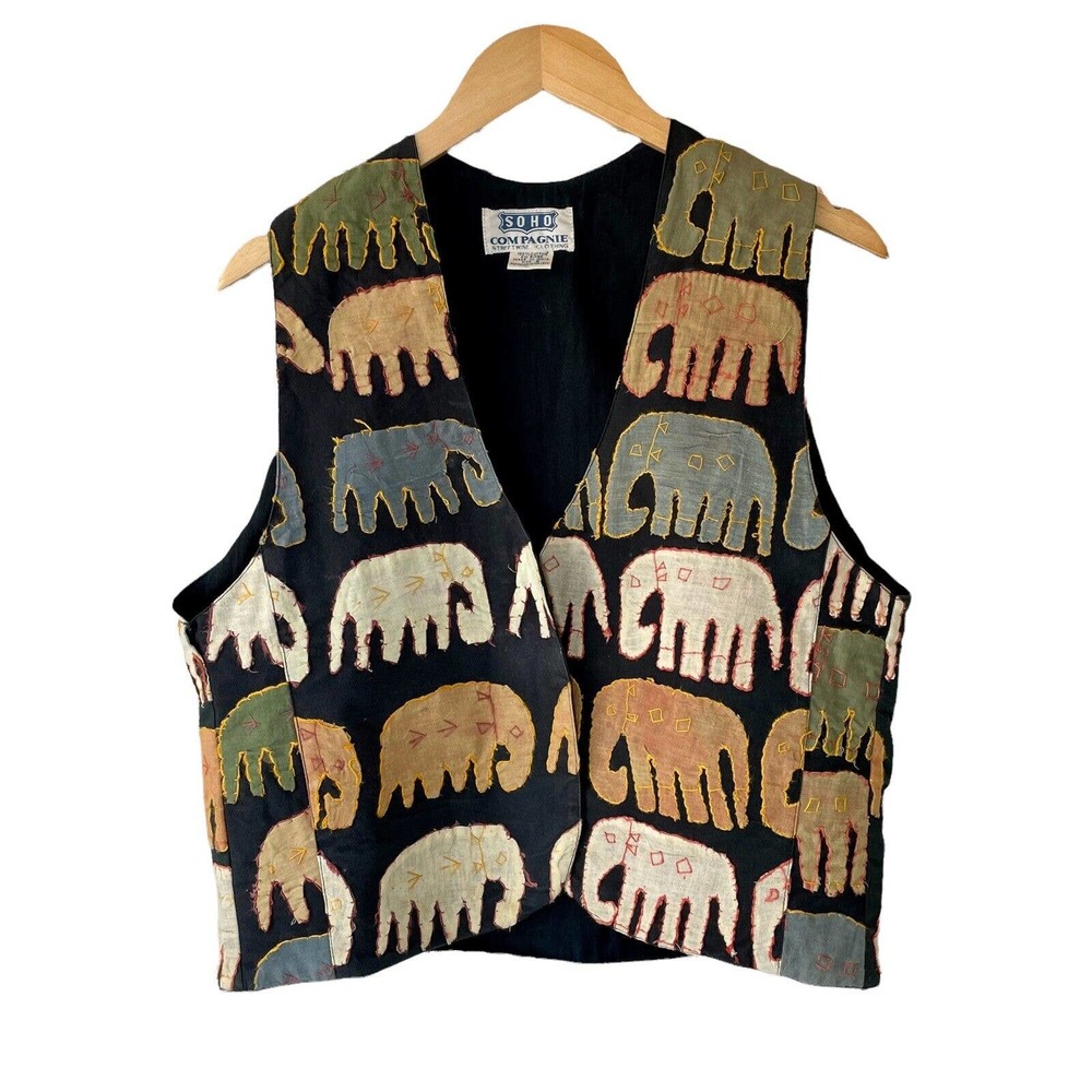 Soho Compagnie Streetwise Clothing Vintage Vest Size S